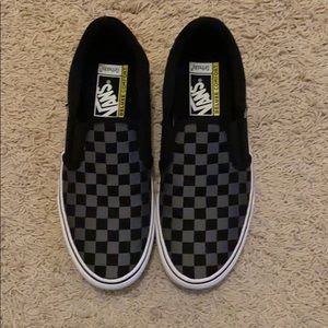 NEW Men’s Vans Checkerboard Slip On Size 8.5